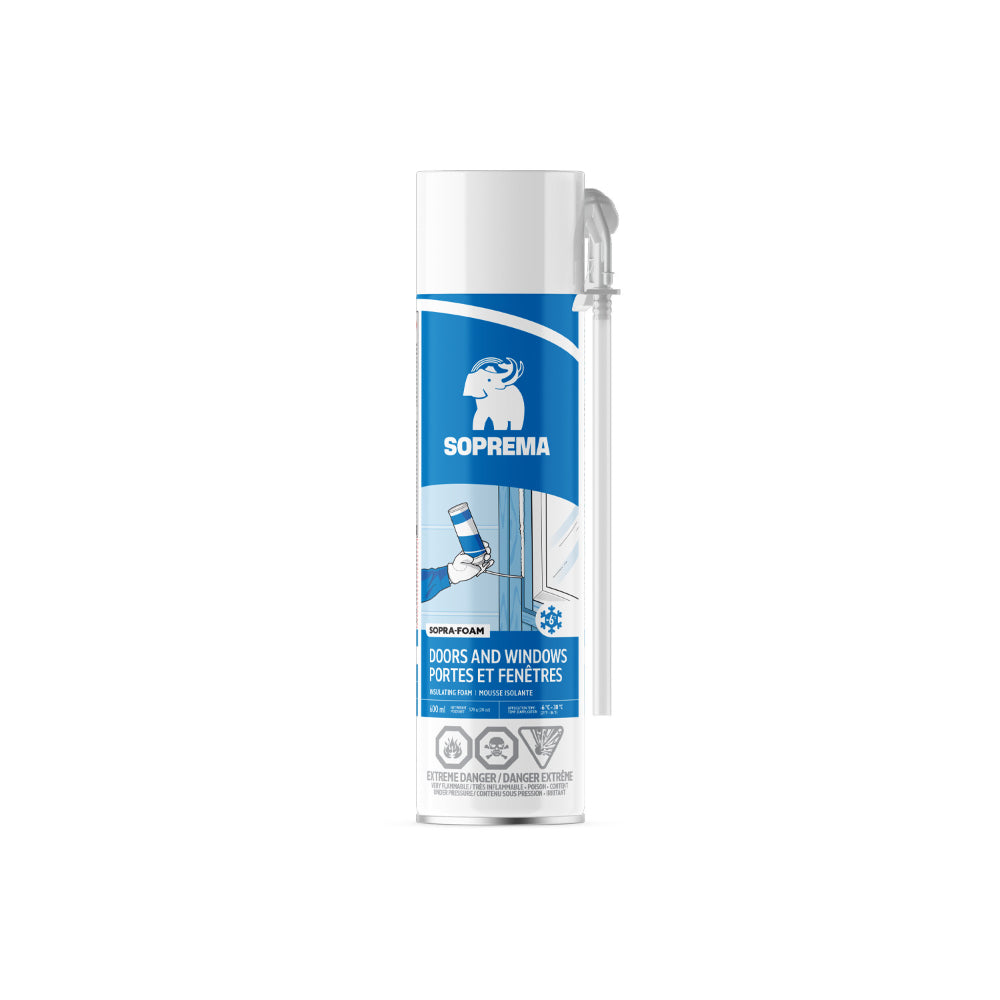 Soprema SOPRA-FOAM Doors & Windows DIY Insulating Foam 20 Oz