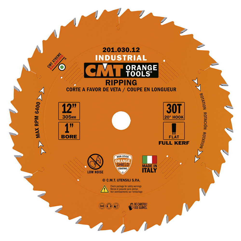 CMT 201.030.12 Carbide Rip Saw Blade