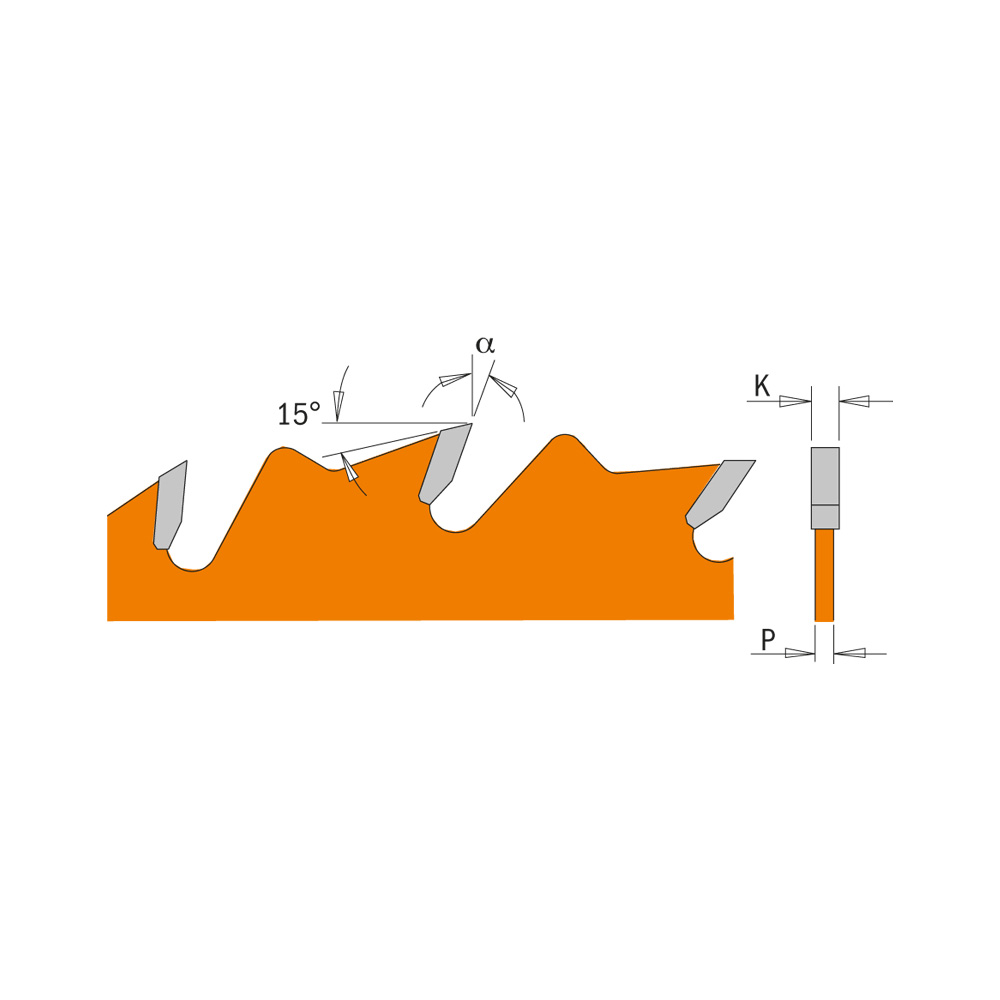 CMT 201.030.12 Carbide Rip Saw Blade