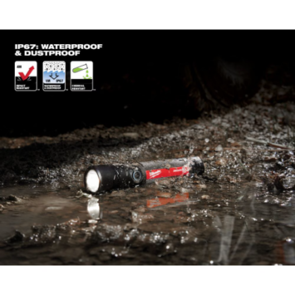 Milwaukee 2160-21 800 Lumens LED USB Rechargeable HP Fixed Focus Flashlight