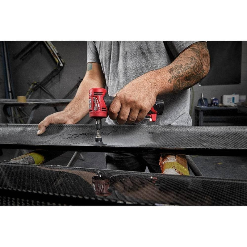 Milwaukee 2485-20 12V M12 FUEL Lithium-Ion Brushless Cordless 1/4" Right Angle Die Grinder with (Tool-Only)