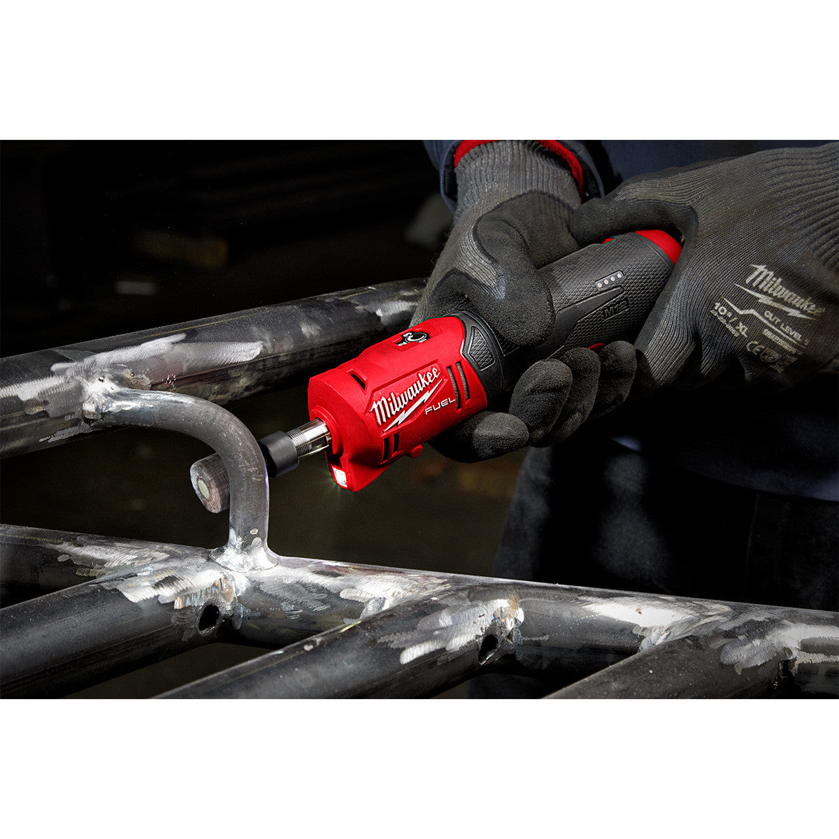 Milwaukee 2486-20 M12 FUEL Cordless Brushless 1/4in Straight Die Grinder (Tool Only)