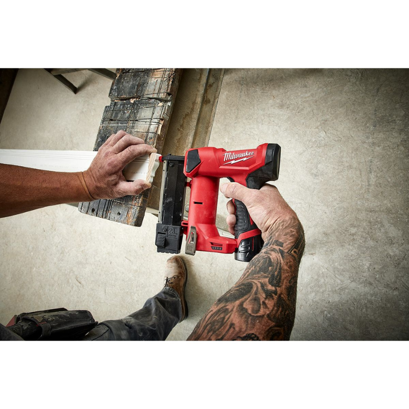 Milwaukee 2540-20 M12 12-Volt 23-Gauge Lithium-Ion Cordless Pin Nailer (Tool-Only)