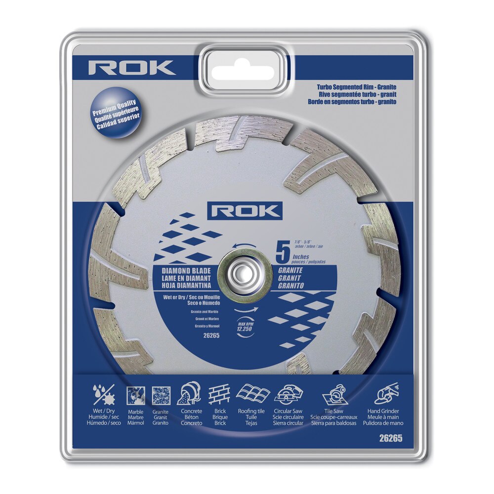 5" Granite Diamond Blade for Stone Cutting