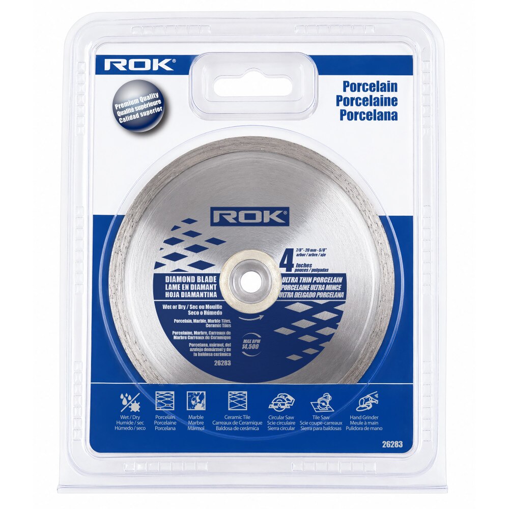 4" Ultra Thin Porcelain Diamond Blade for Precision Tile Cutting