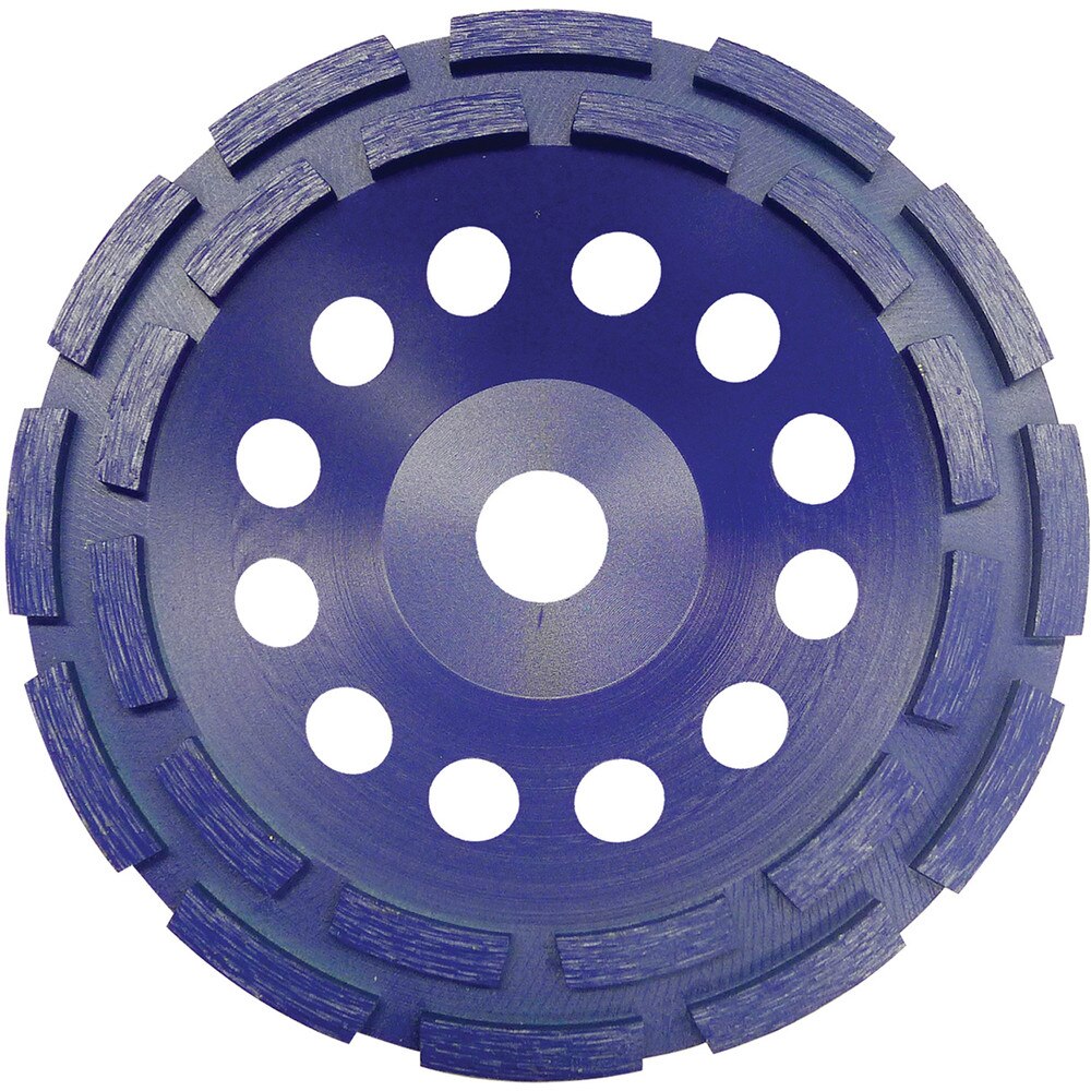 7" Double Row Segmented Diamond Cup Wheel for Concrete Grinding