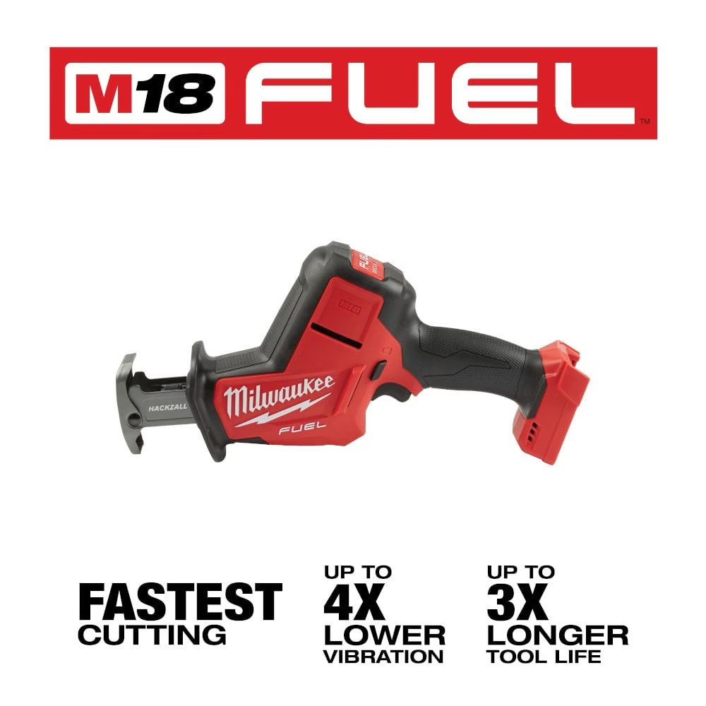 Milwaukee 2719-20 M18 FUEL 18V Li-Ion Brushless Cordless HACKZALL Reciprocating Saw (Tool Only)