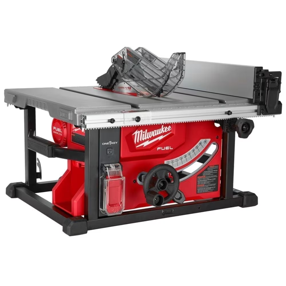 Milwaukee 2736-20 M18 FUEL 18V Lithium-Ion Brushless Cordless 8-1/4" Table Saw with ONE-KEY (Tool Only)