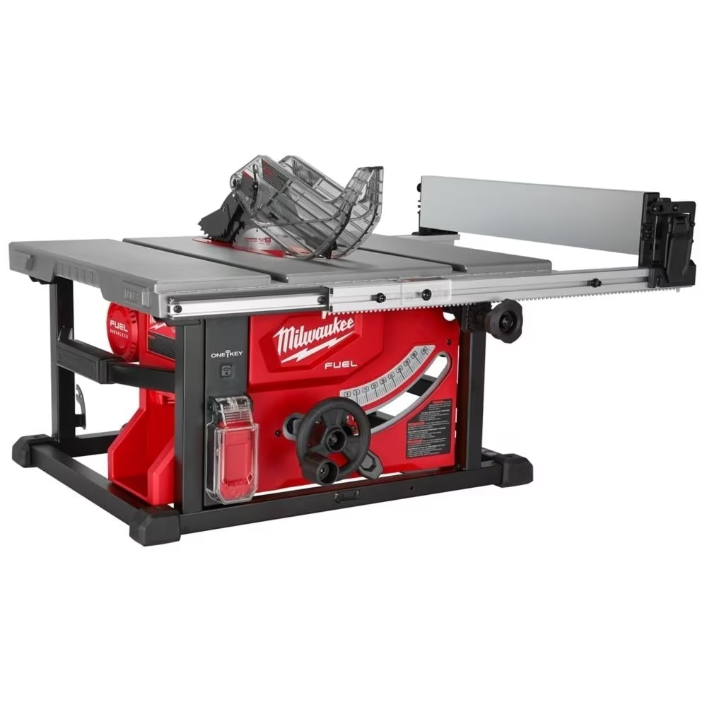 Milwaukee 2736-20 M18 FUEL 18V Lithium-Ion Brushless Cordless 8-1/4" Table Saw with ONE-KEY (Tool Only)