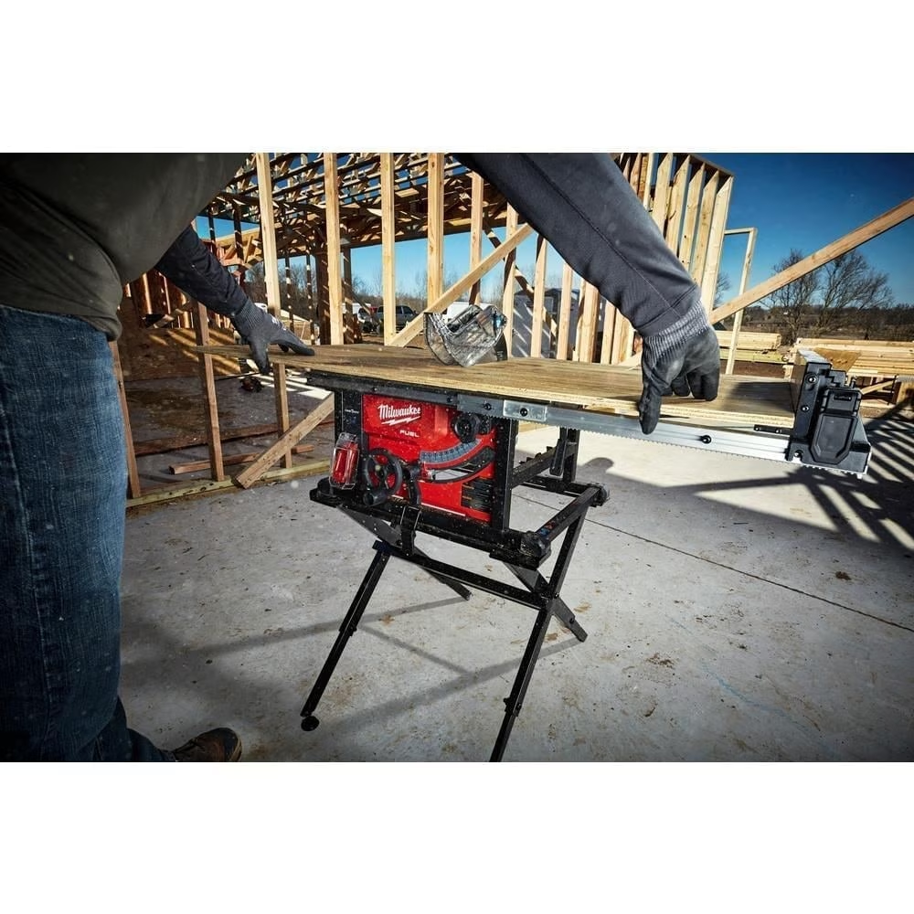 Milwaukee 2736-20 M18 FUEL 18V Lithium-Ion Brushless Cordless 8-1/4" Table Saw with ONE-KEY (Tool Only)