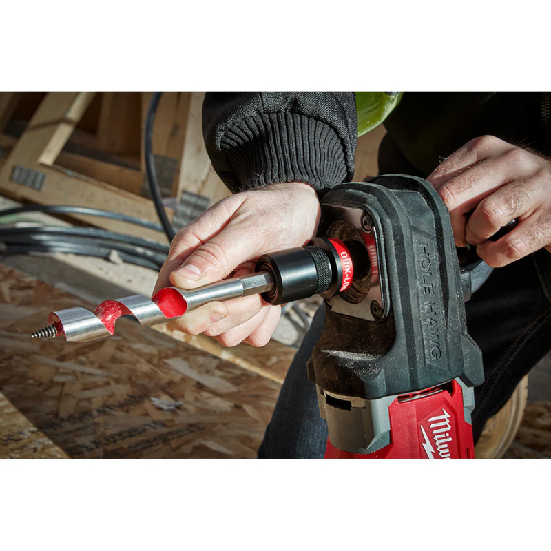 Milwaukee 2808-20 M18 FUEL 18V Li-Ion Brushless Cordless 7/16" Hole Hawg RA Drill Kit with Quick-Lok (Tool Only)