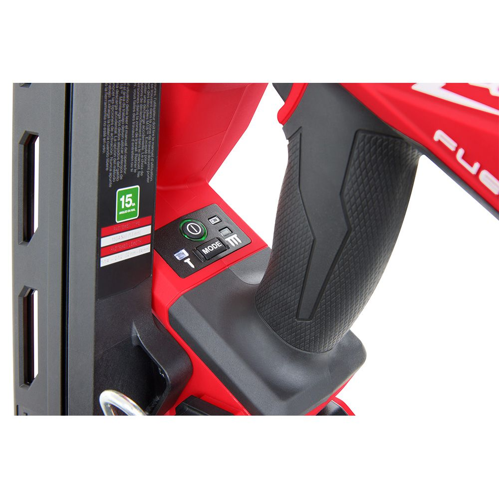 Milwaukee 2839-20 M18 FUEL 18-Volt Lithium-Ion Brushless Cordless Gen II 15-Gauge Angled Finish Nailer (Tool-Only)
