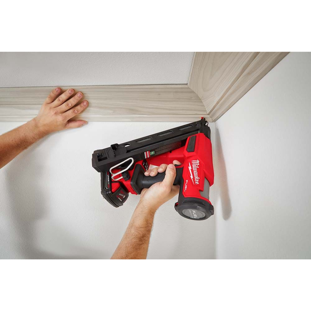 Milwaukee 2839-20 M18 FUEL 18-Volt Lithium-Ion Brushless Cordless Gen II 15-Gauge Angled Finish Nailer (Tool-Only)