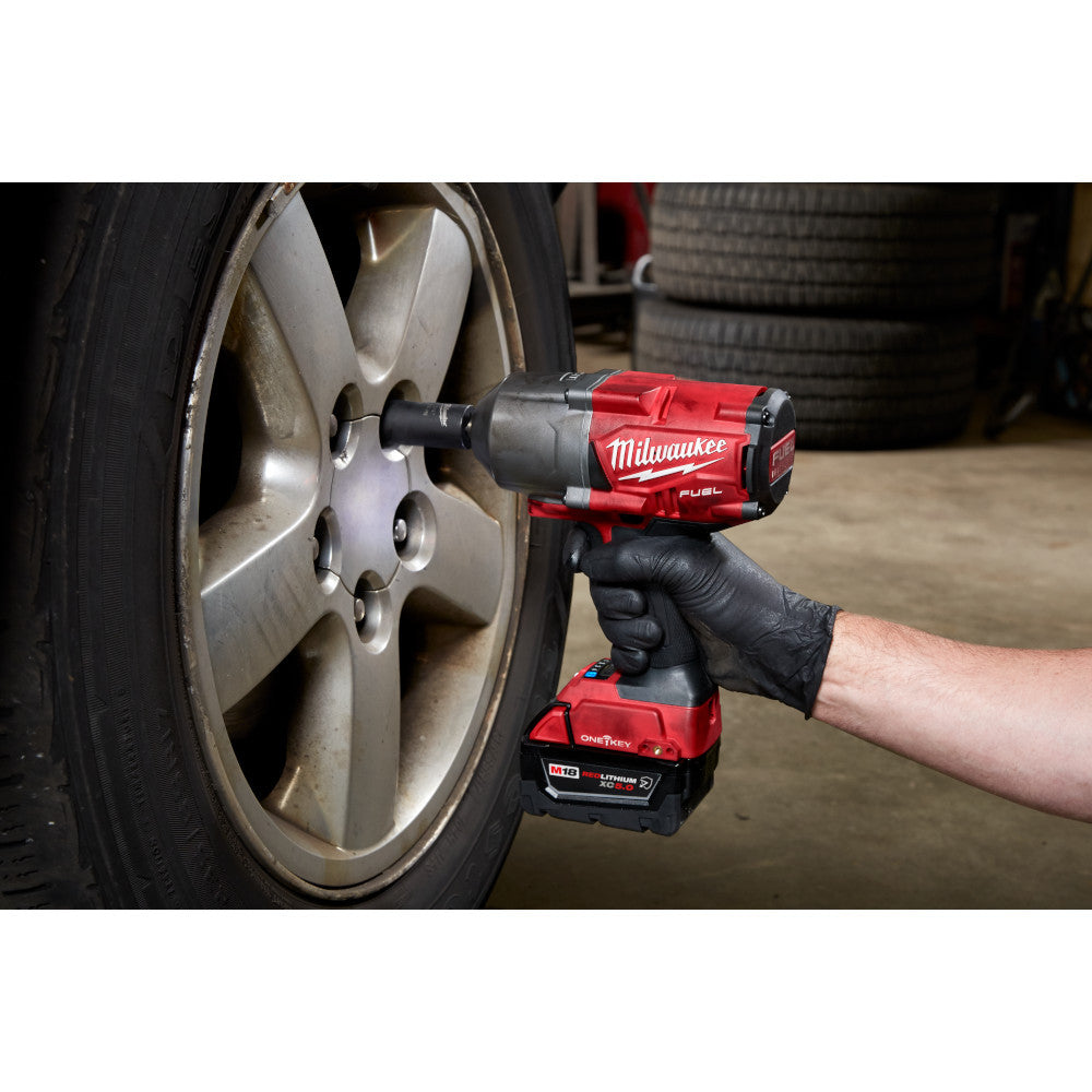 Milwaukee 2863-20 M18 FUEL Cordless Brushless High Torque 1/2in Impact Wrench with Friction Ring (Tool Only)