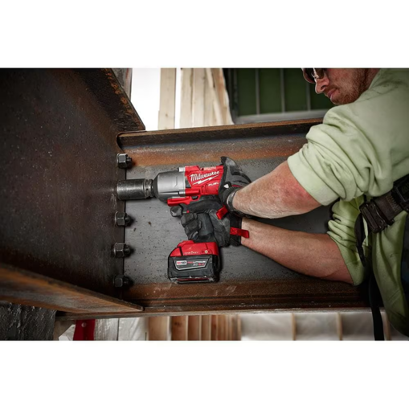 Milwaukee 2864-20 M18 FUEL ONE-KEY 18V Li-Ion Brushless Cordless 3/4-inch Impact Wrench with Friction Ring (Tool Only)