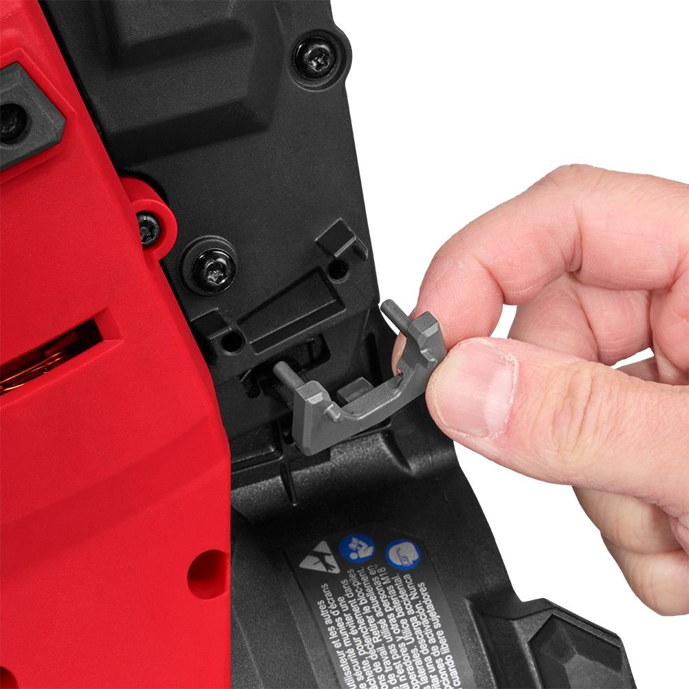 Milwaukee 2909-20 M18 FUEL 18-Volt Lithium-Ion Brushless Cordless Coil Roofing Nailer (Tool Only)