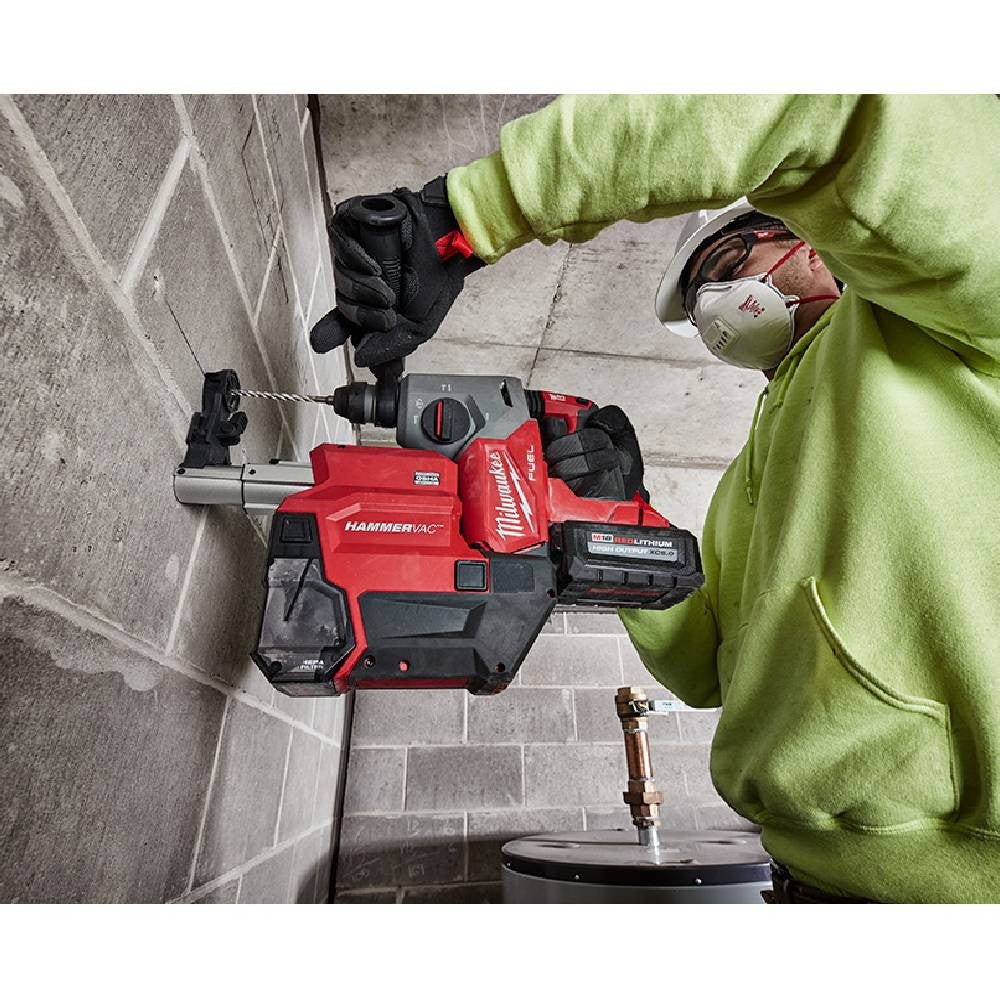 Milwaukee 2912-DE M18 FUEL Cordless Brushless HAMMERVAC 1in Dedicated Dust Extractor (Tool Only)