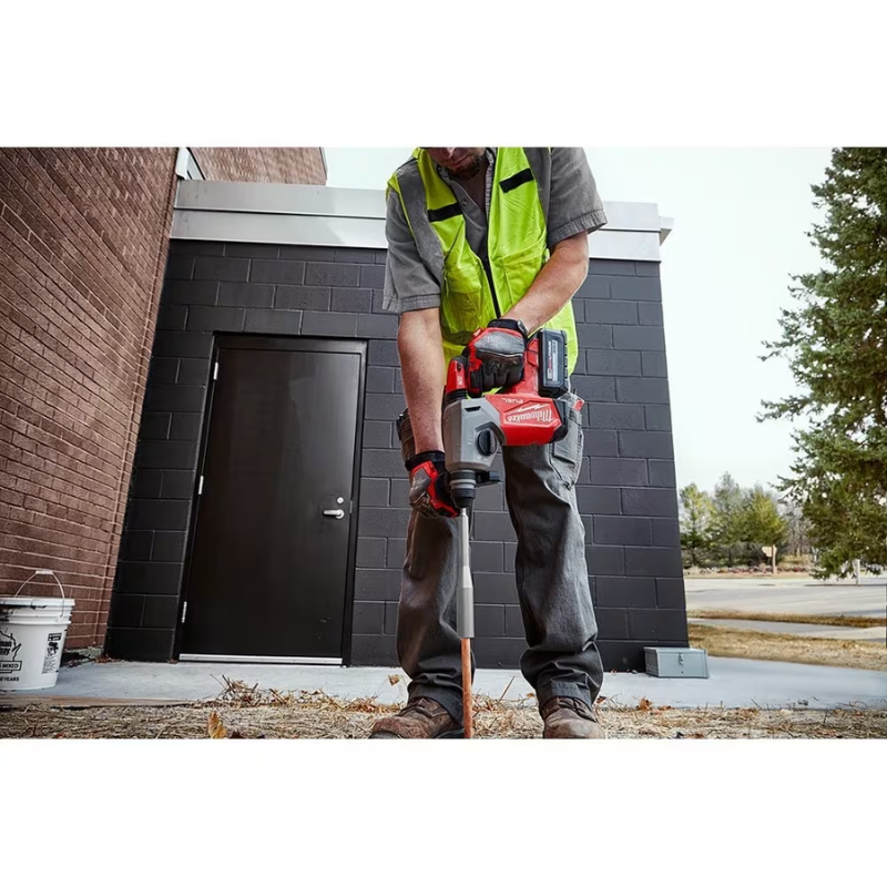 Milwaukee 2912-20 M18 FUEL 18V Lithium-Ion Brushless Cordless 1" SDS-Plus Rotary Hammer (Tool-Only)