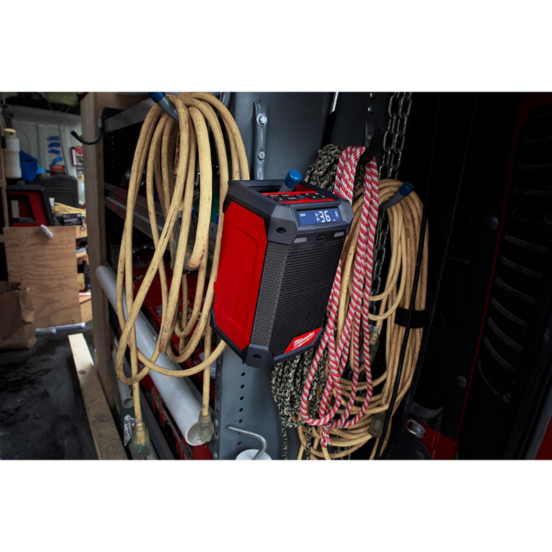 Milwaukee 2951-20 M12 12V Lithium-Ion Cordless Bluetooth/AM/FM Jobsite Radio and Charger (Tool Only)