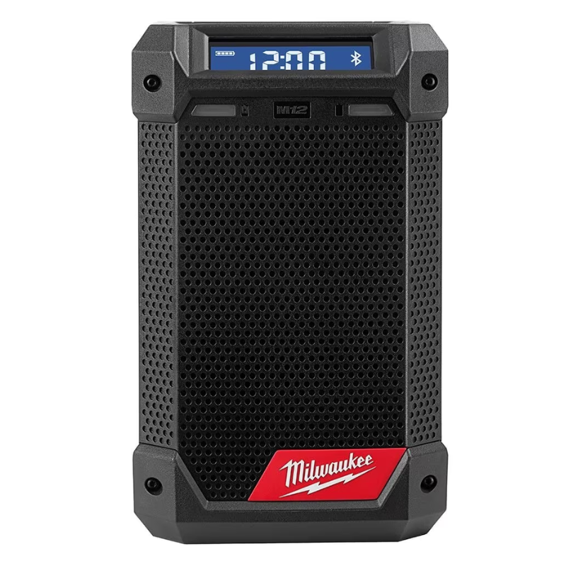 Milwaukee 2951-20 M12 12V Lithium-Ion Cordless Bluetooth/AM/FM Jobsite Radio and Charger (Tool Only)