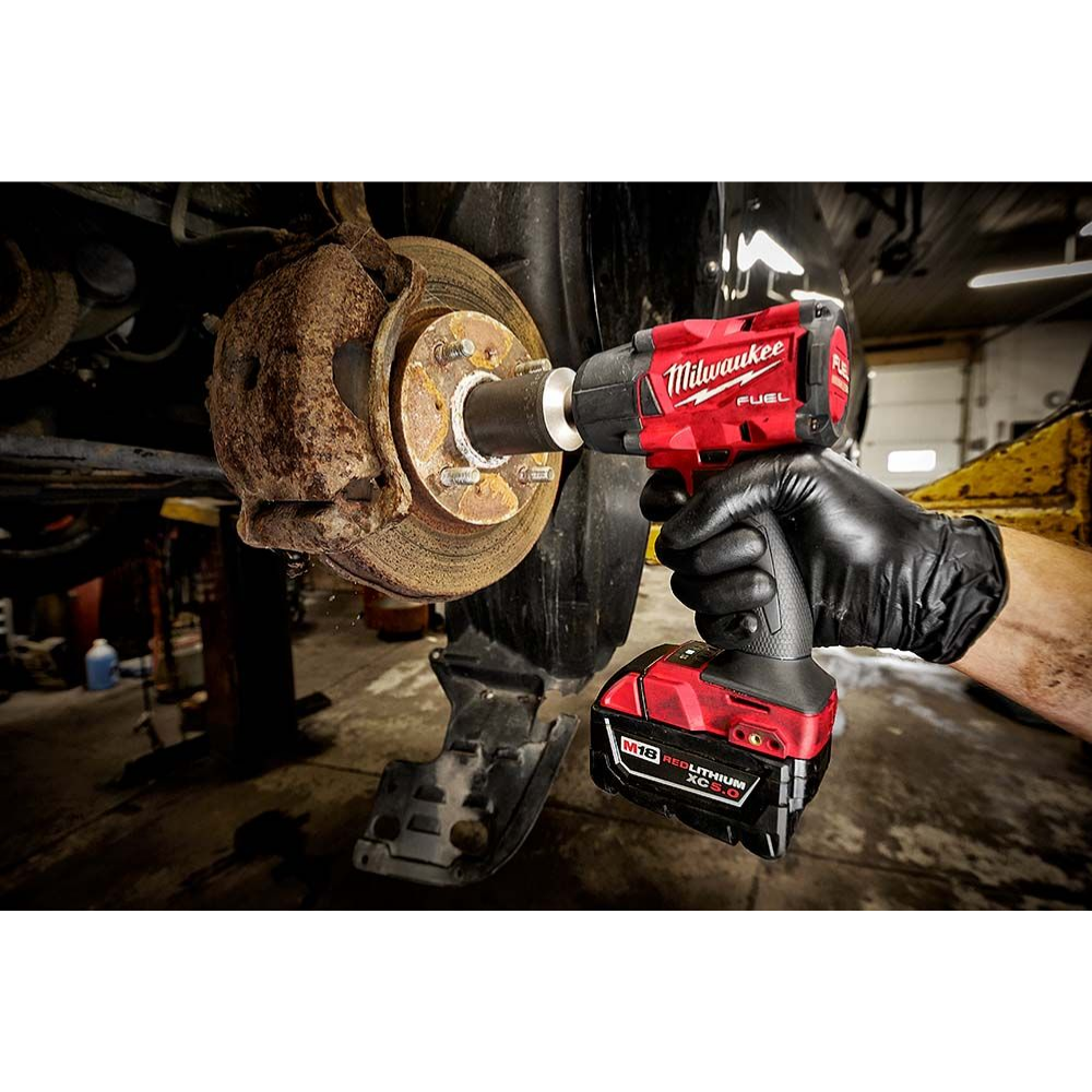 Milwaukee 2960-20 M18 FUEL 18V Li-Ion Brushless Mid Torque 3/8" Impact Wrench with Friction Ring (Tool Only)