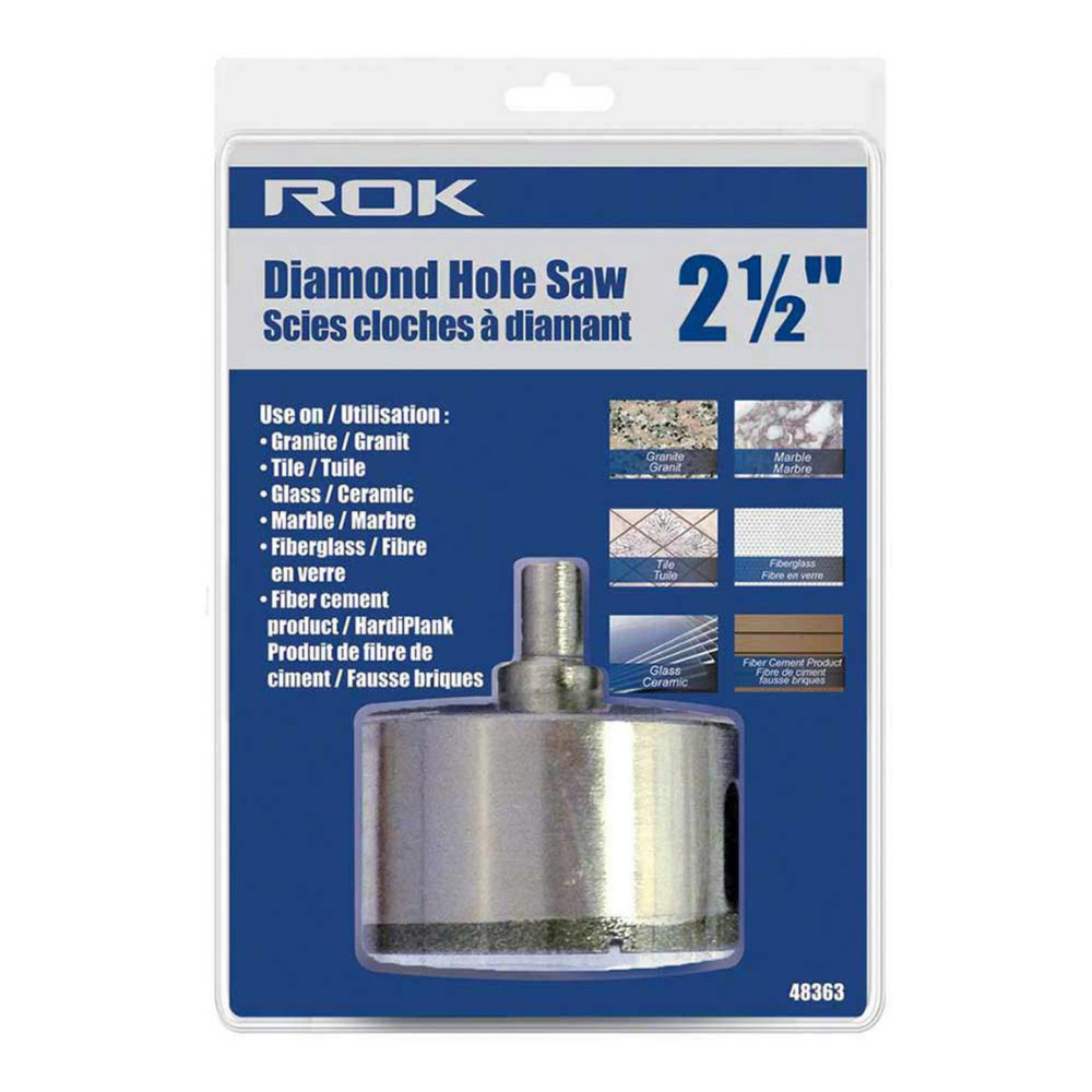ROK 48363 2-1/2in Diamond Hole Saw