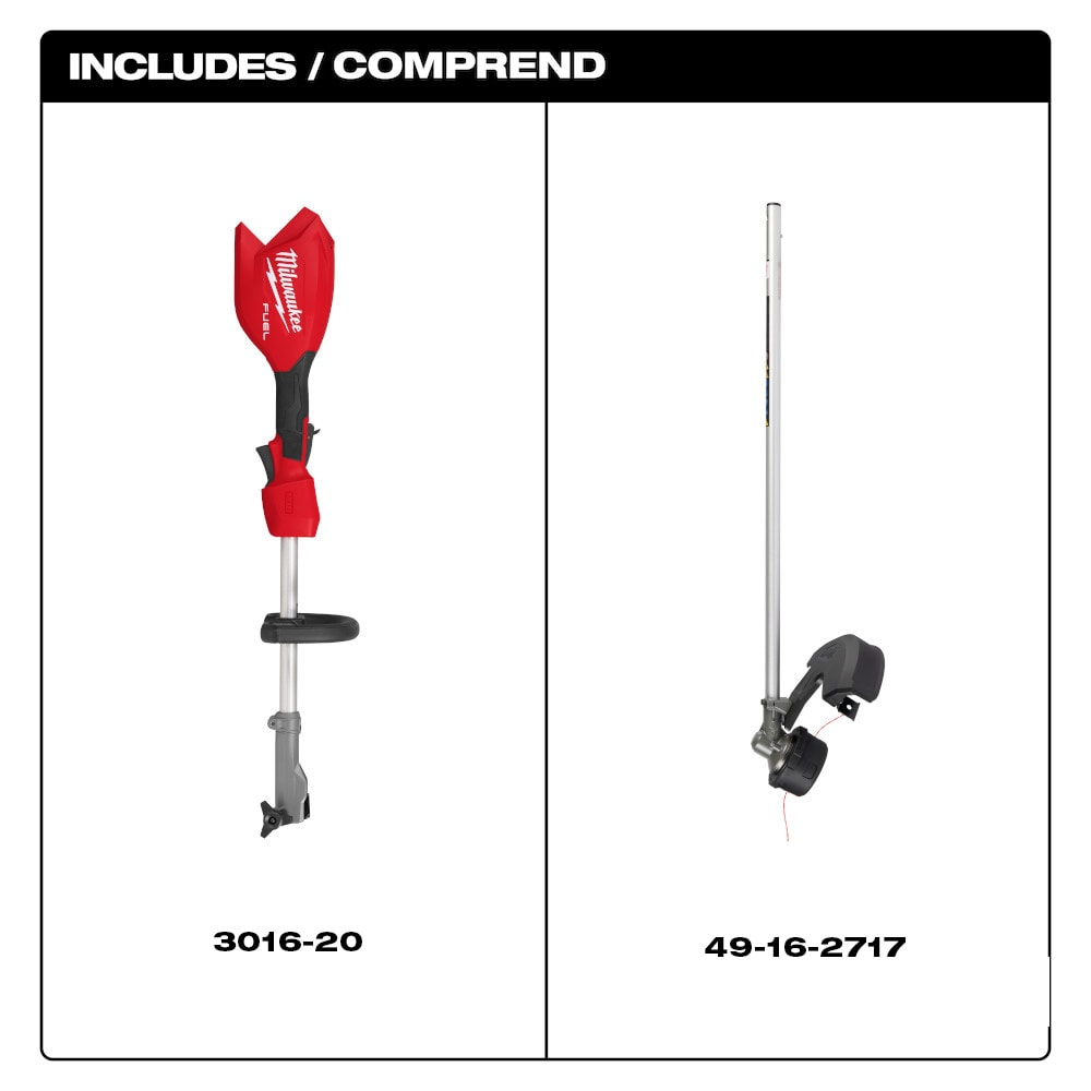 Milwaukee 3016-20ST M18 FUEL 18V 16 in. Brushless Cordless String Trimmer w/ QUIK-LOK (Tool-Only)