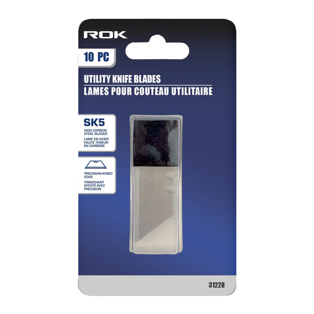 10-Piece Utility Knife Replacement Blades