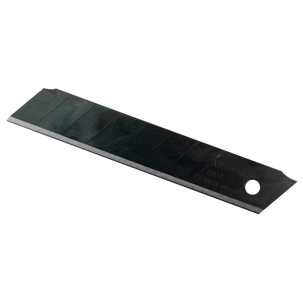 ROK Black Heavy-Duty Replacement Blades, 9 mm, 10-Piece Set