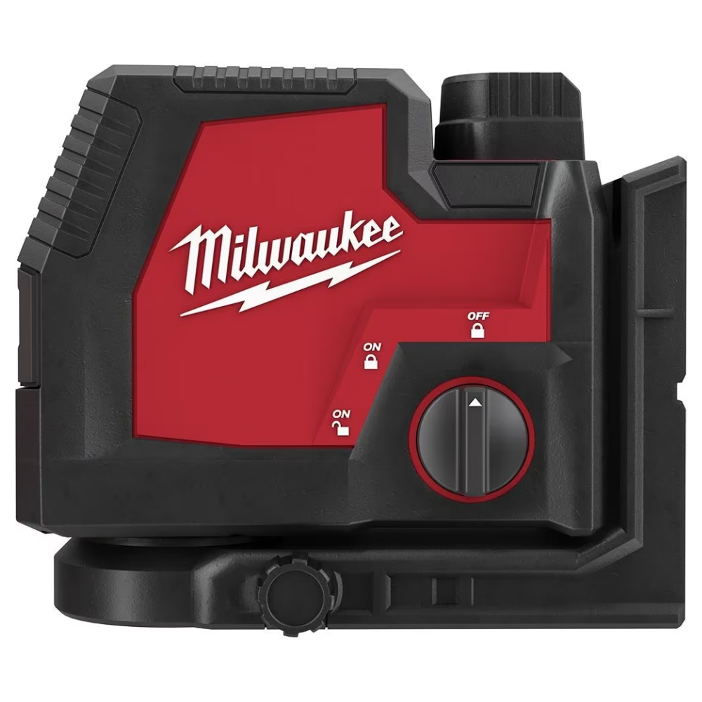 Milwaukee 3522-21 Green 100 ft. Cross Line and Plumb Points Rechargeable Laser Level with Lithium-Ion Battery