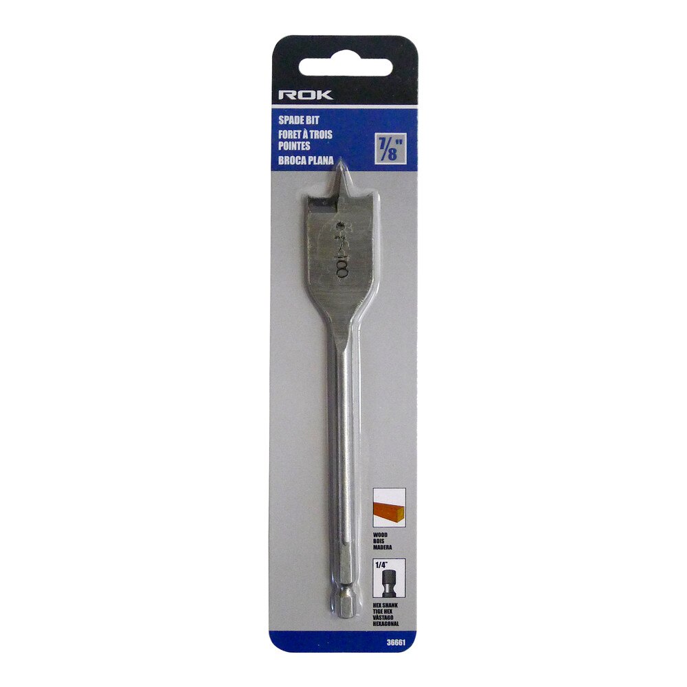 7/8" Spade Bit for Wood Drilling Applications