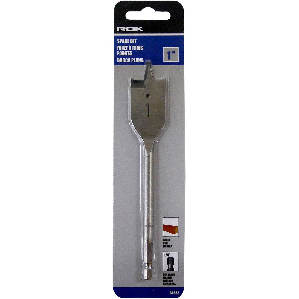 1" Spade Bit for Wood Drilling Applications