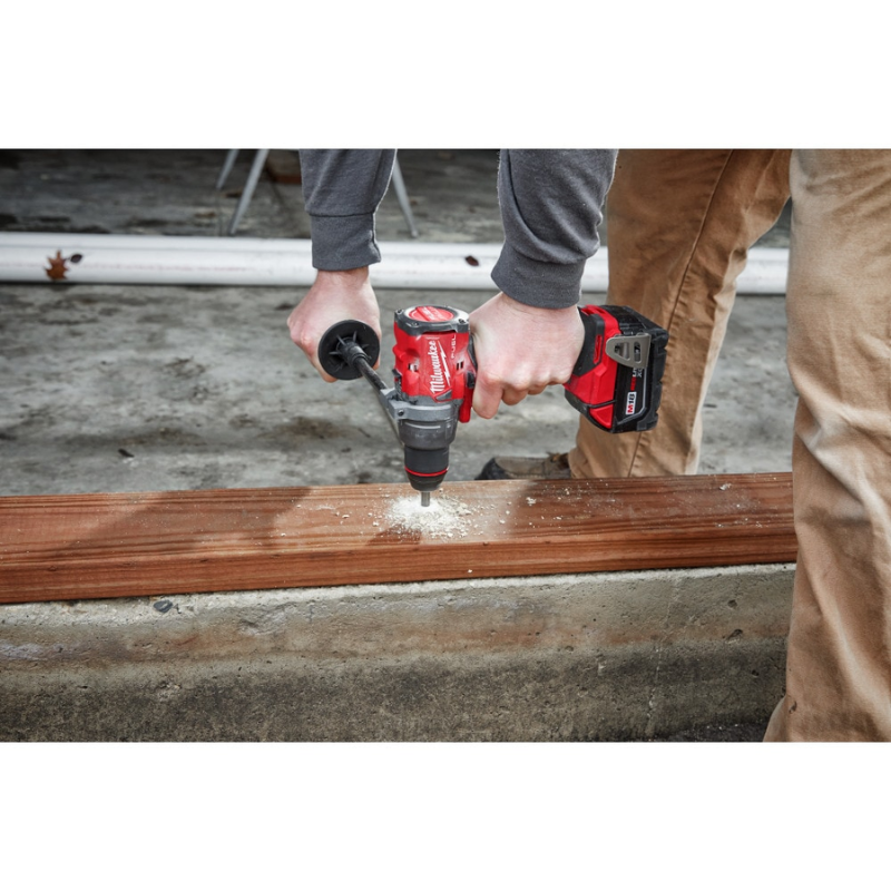 Milwaukee 3697-25 M18 FUEL 18V Lithium-Ion Brushless Cordless Combo Kit (5-Tool) with (2) 5.0 Ah Batteries