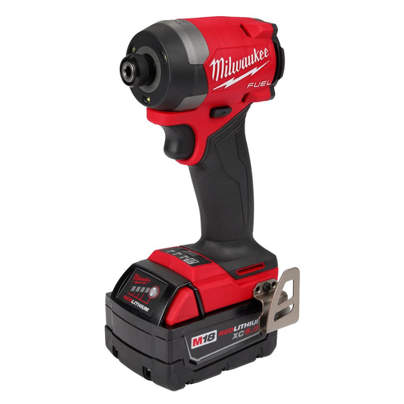 Milwaukee 3697-27 M18 FUEL 18V Lithium-Ion Brushless Cordless Combo Kit (7-Tool) w/ (2) 5.0 Ah Batteries, 2 Tool Bags