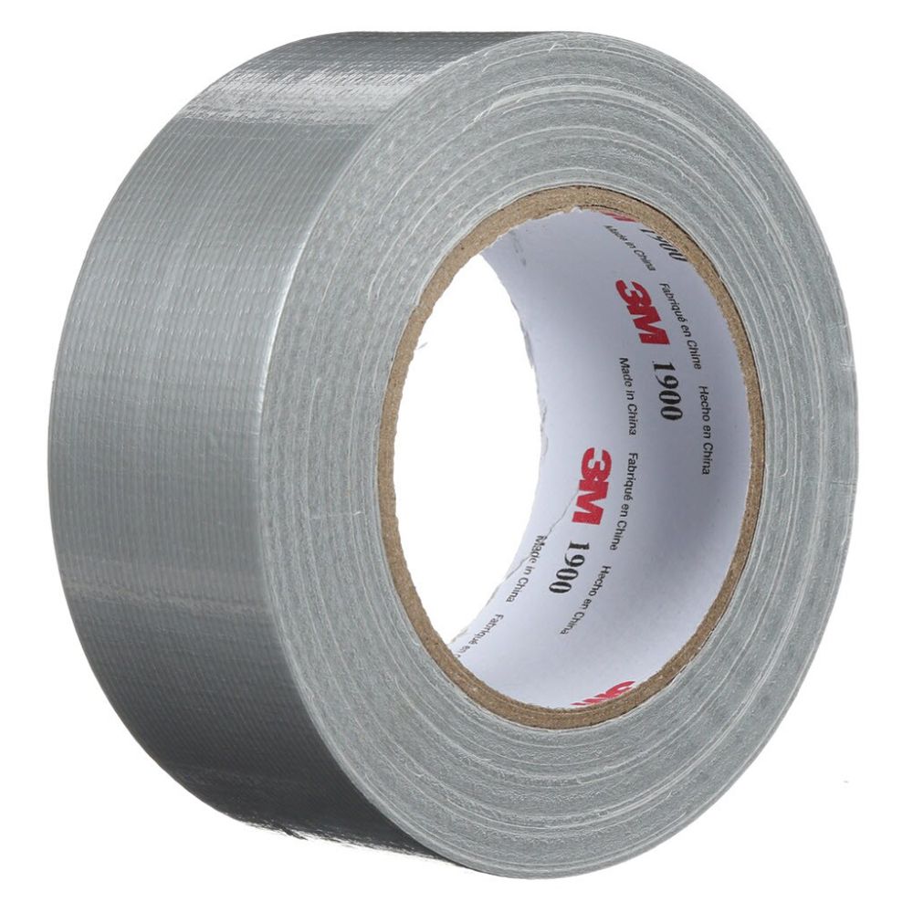 3M 1900 Silver Value Polyethylene Coated Duct Tape