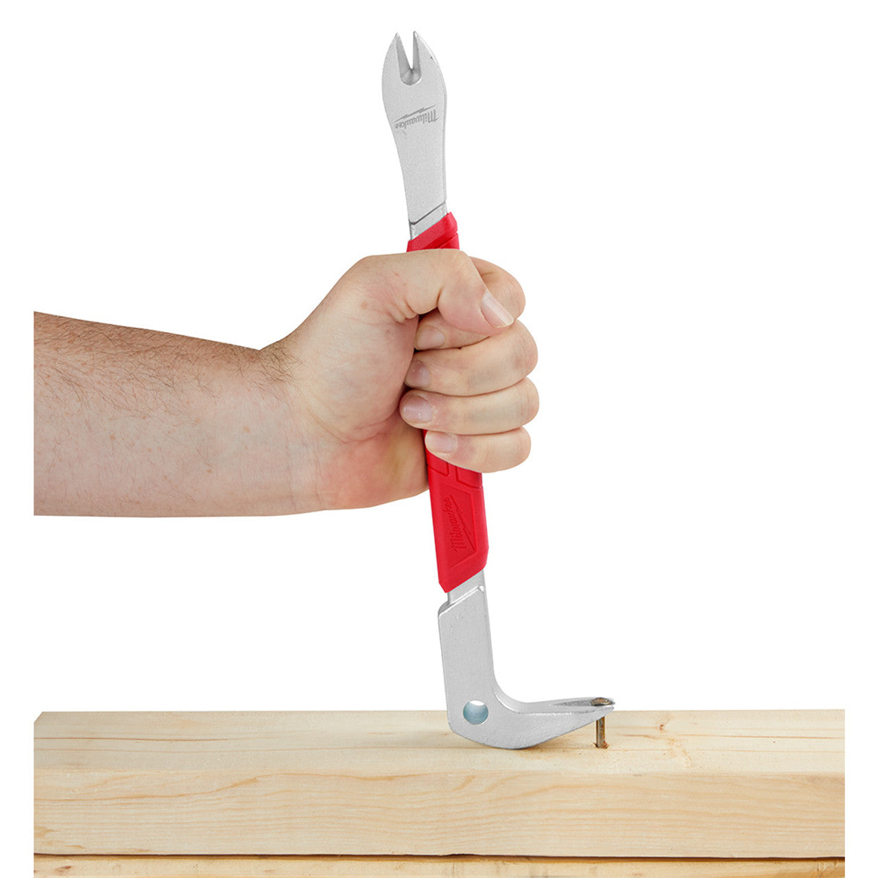 Milwaukee 48-22-9032 12-inch Nail Puller with Dimpler