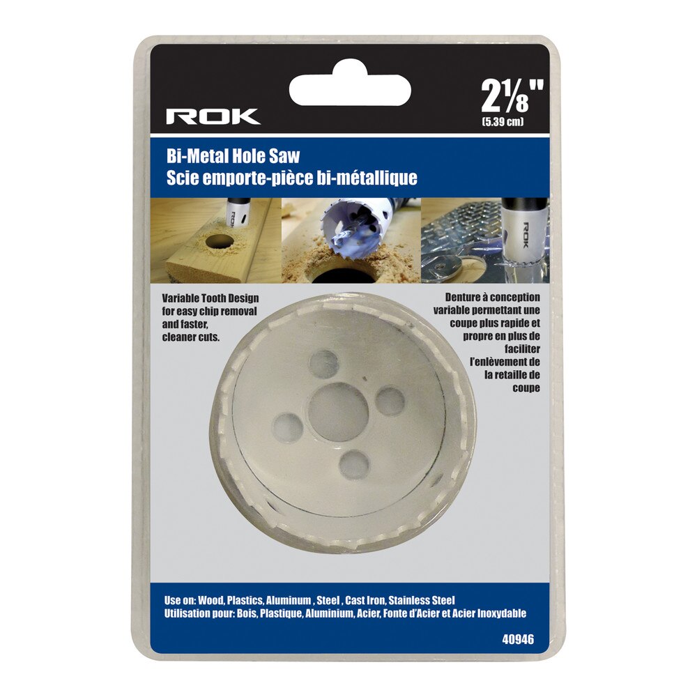 2-1/8" Bi-Metal Hole Saw for Precise Hole Cutting