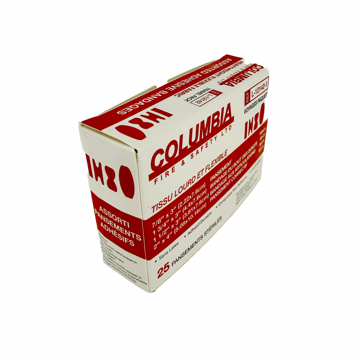 Bandaids L-12142 Travel Pack Assorted Flexible Fabric Bandaids