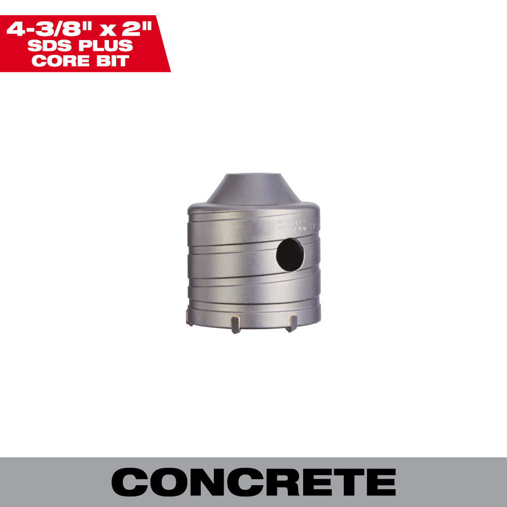 Milwaukee 48-20-5255 4-3/8in x 2in SDS-PLUS Core Bit