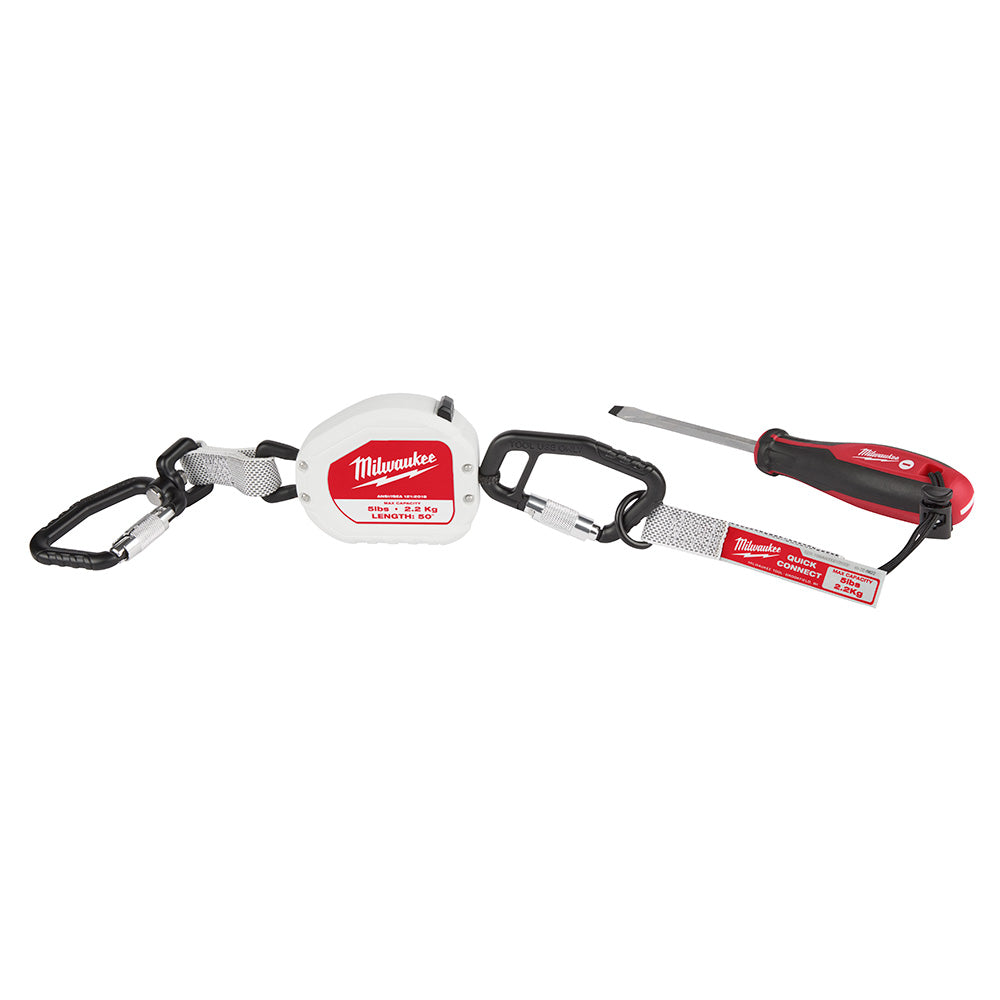 Milwaukee 48-22-8825 5lbs 50in Retractable Tool Lanyard