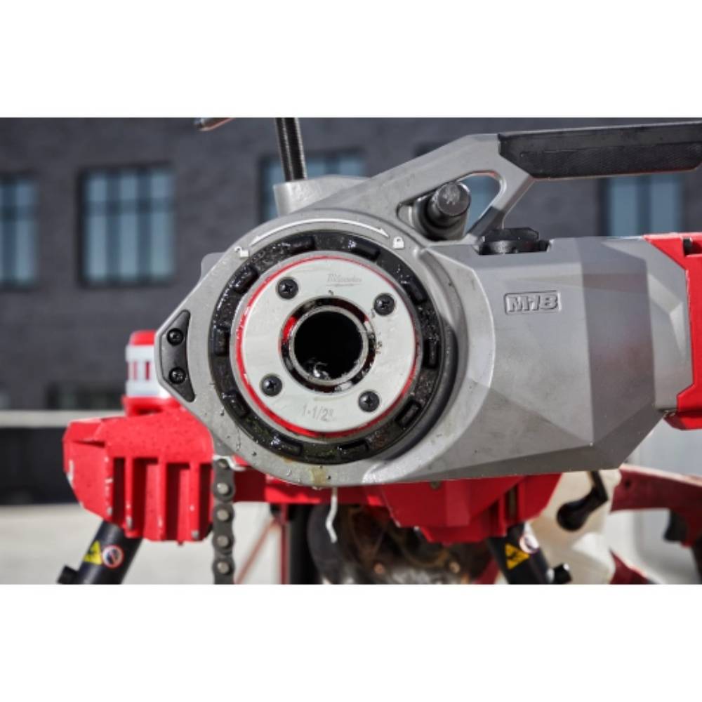Milwaukee 48-36-1060 1/2in - 2in HIGH SPEED NPT Portable Pipe Threading Forged Aluminum Die Head Kit