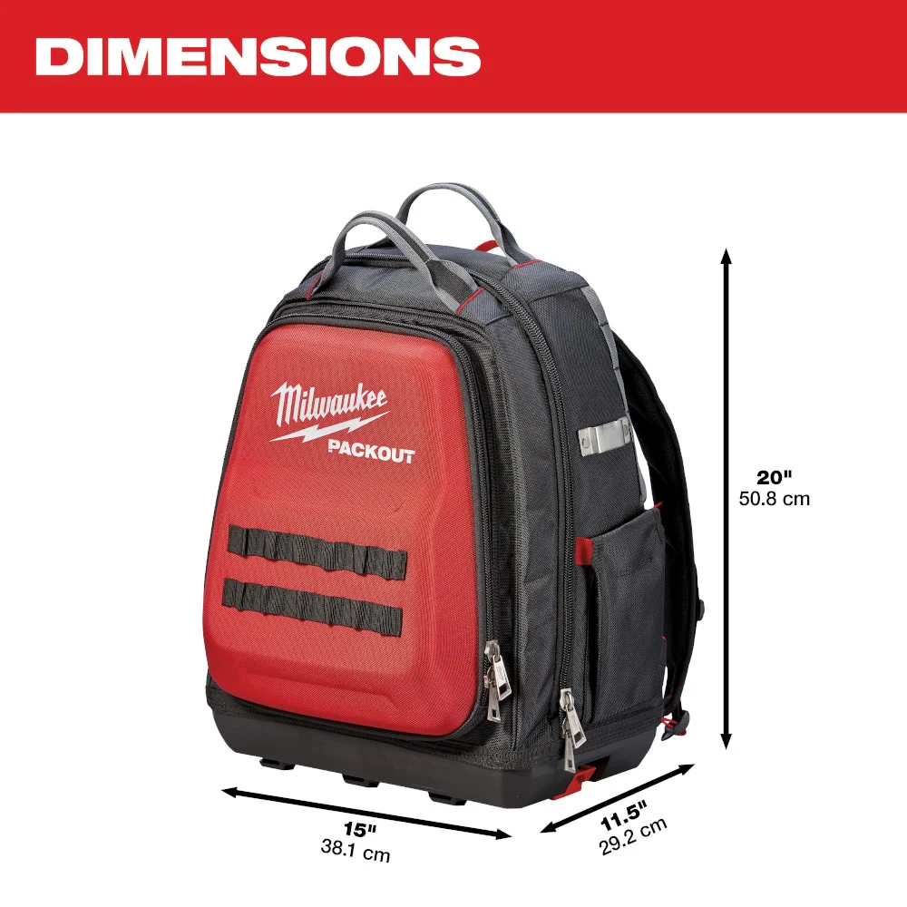 Milwaukee 48-22-8301 15-inch PACKOUT Backpack