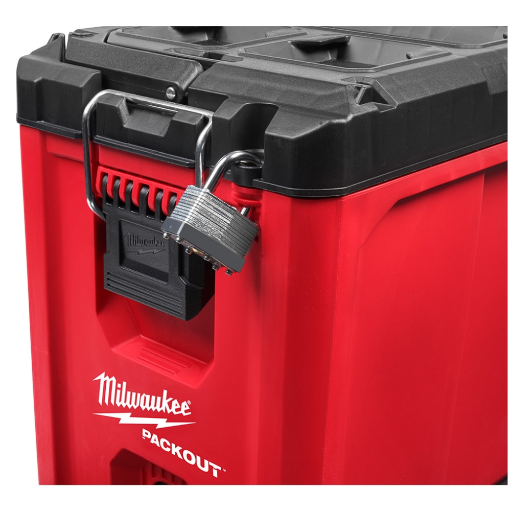 Milwaukee 48-22-8422 PACKOUT 10-inch Compact Portable Tool Box with Adjustable Dividers and Interior Storage Tray