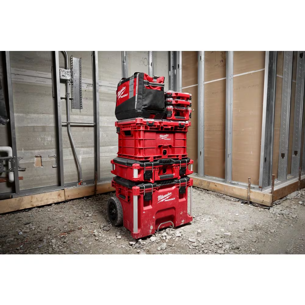 Milwaukee 48-22-8430 PACKOUT 11-Compartment Impact Resistant Portable Small Parts Organizer Fits Modular Storage System