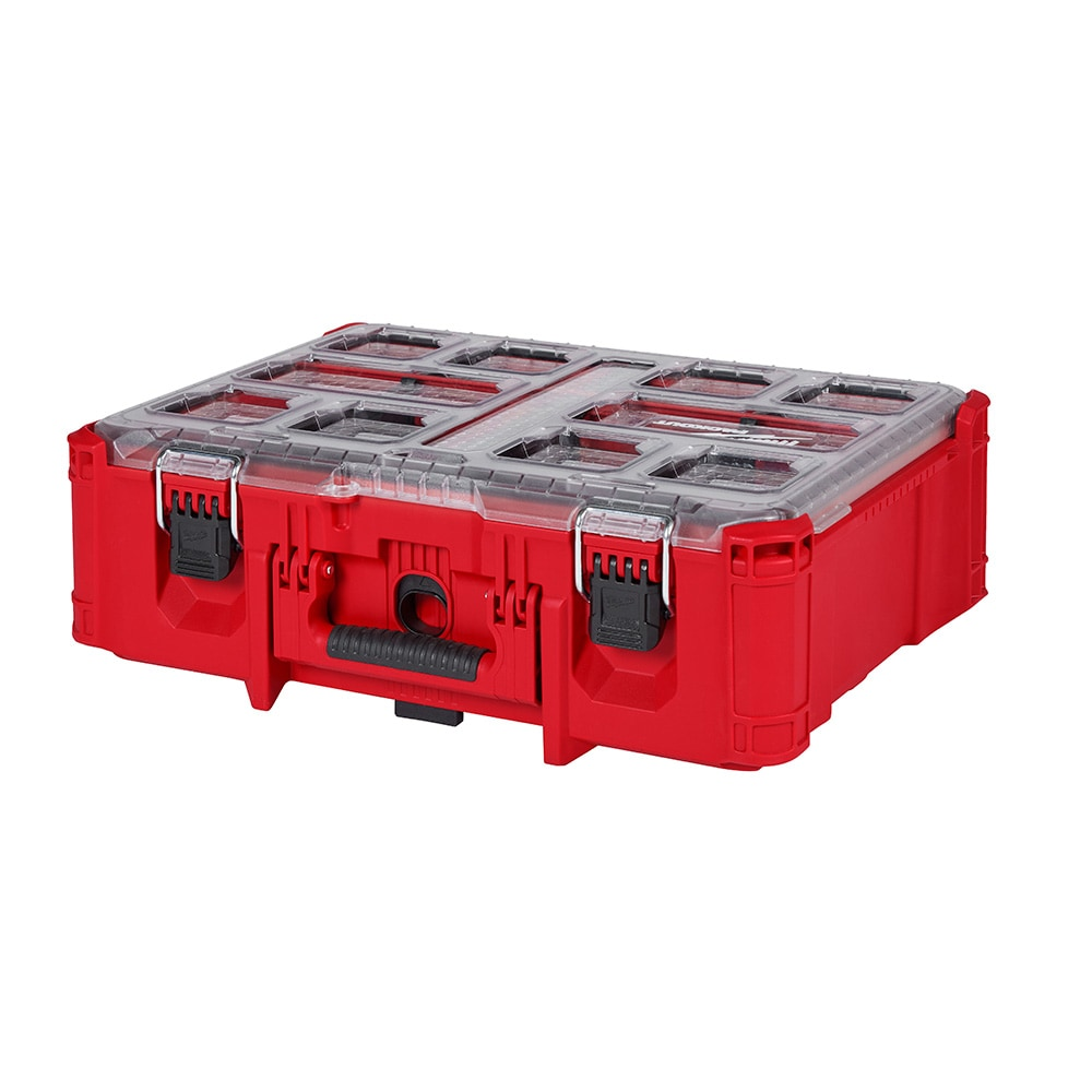 Milwaukee 48-22-8432 PACKOUT 7-inch Deep Organizer with 6 Compartments and Quick Adjust Dividers