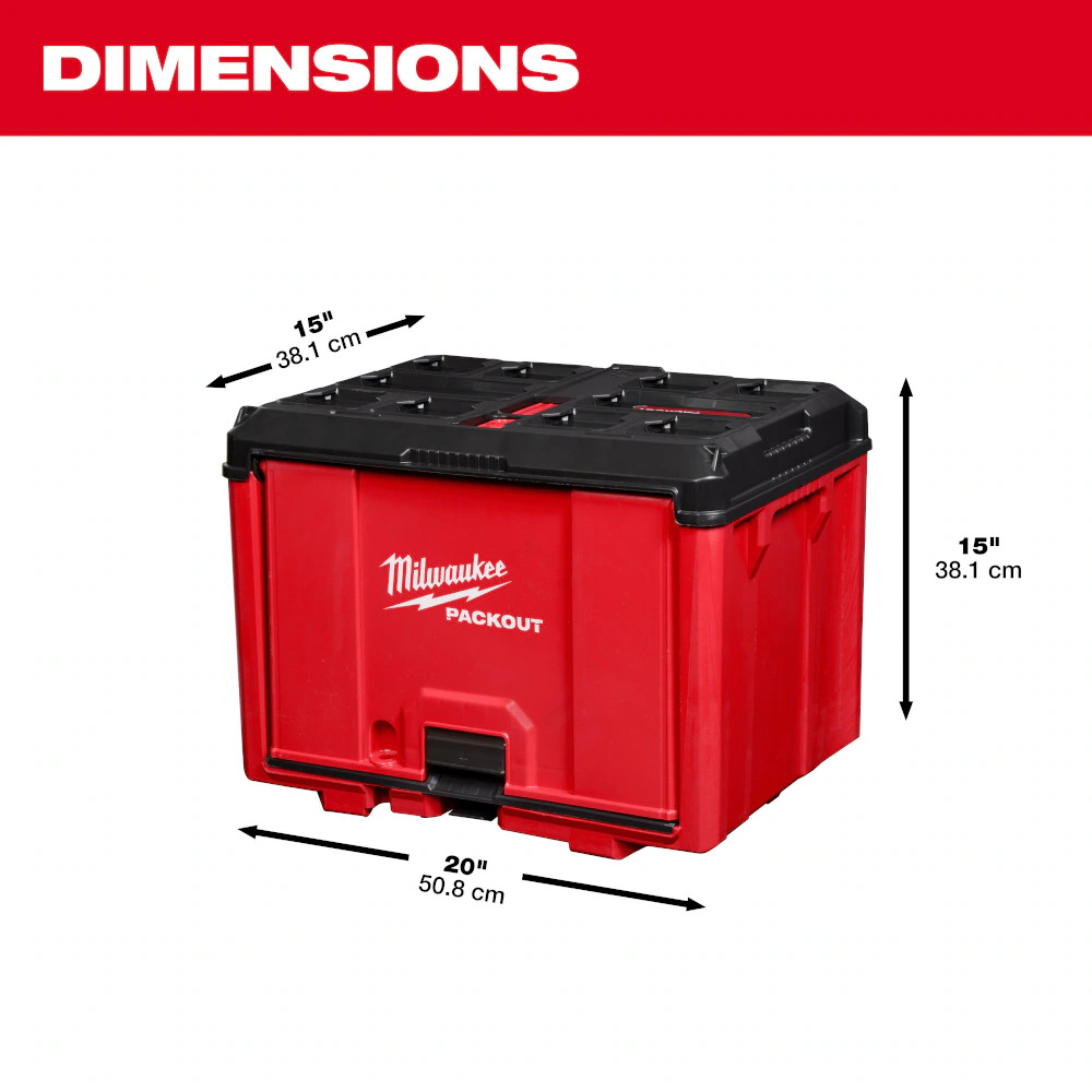 Milwaukee 48-22-8445 PACKOUT Cabinet 20x15x15"