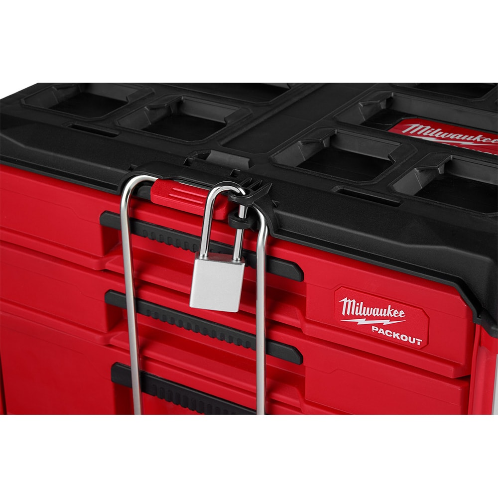 Milwaukee 48-22-8447 PACKOUT 22-inch Modular 3-Drawer Multi Drawer Tool Box with Metal Reinforced Corners