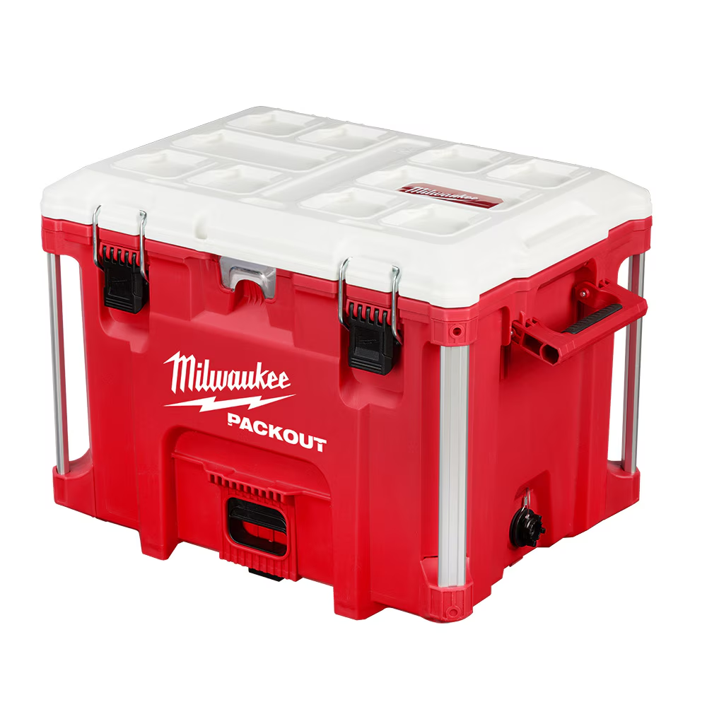 Milwaukee 48-22-8462 22-inch Packout 40 QT( 37Liter). XL Cooler