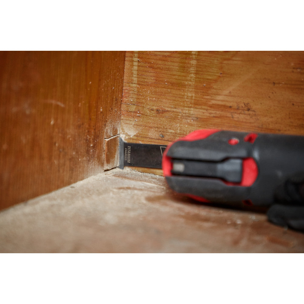 Milwaukee 49-25-1203 OPEN-LOK 1-1/4in Universal Fit Titanium Enhanced Bi-Metal Multi-Material Cutting Multi-Tool Oscillating Blade