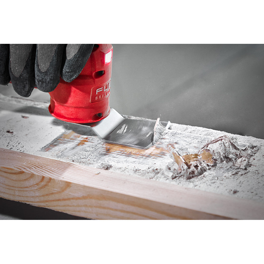 Milwaukee 49-25-2202 OPEN-LOK 2pc 2in Universal Fit Rigid & Flexible Multi-Tool Oscillating Scraper Set